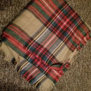 plaid scarf